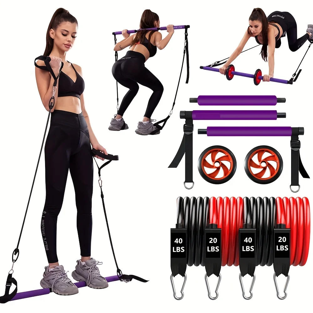 "Refined Resistance: Elevate Your Pilates Practice with Deluxe Precision"